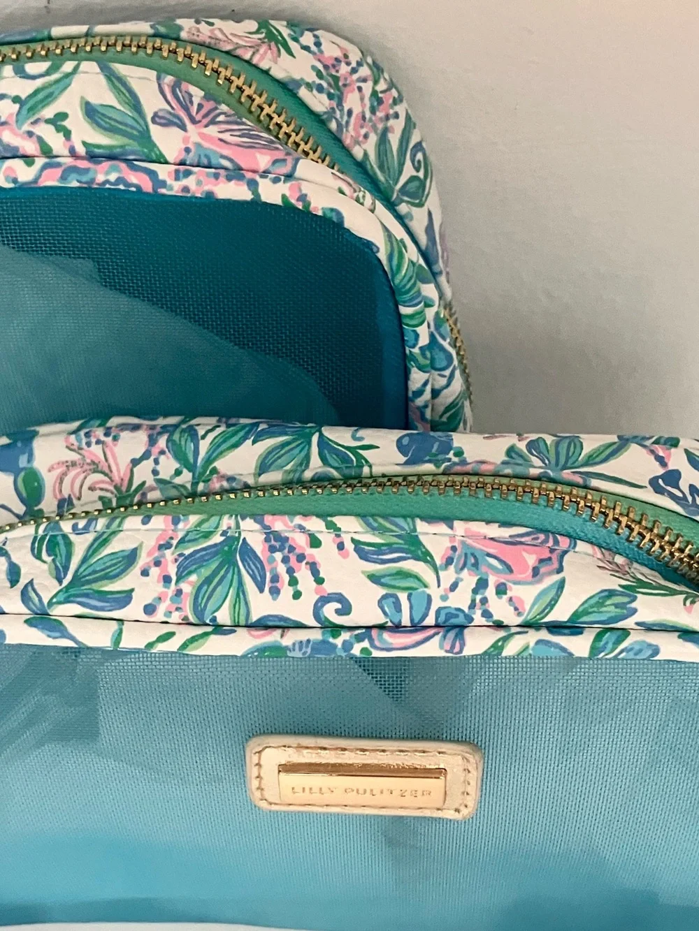 Lilly Pulitzer bright turquoise